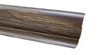 Плинтус матовый  Premium decor 356м Дуб Лион h 60 мм (2,50м.п/шт) (40шт/уп)