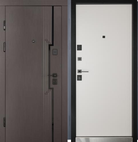 Двері вхідні Abwehr City(MG3-CT)580/0 Violetta 860/960х2050 (Бронза шагрень/Кашемір супермат