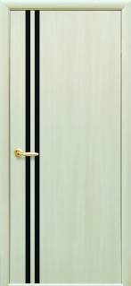 Дверне полотно Новий стиль Вита дуб белённый (900*2000) финиш бумага, зеркало