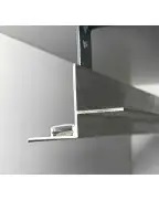 Алюмінієвий профіль тіньового шва АПТШ Максі без покриття 3 м/п