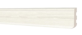 Плинтус Floor decor  Slim  FD80 (80*2500*10мм)  дуб белый (шт)