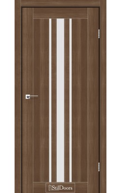 Дверне полотно ARIZONA StilDoors Орех золотой  (800*2000) ПВХ, скло сатин