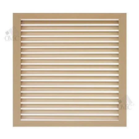 Решітка радіатора 600х600 бежева