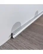 Плінтус алюмінієвий прихованого монтажу Best Deal Срібло анодоване 2/20 (3 м)