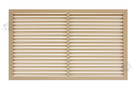 Решетка радиаторная 600х900 бежевая
