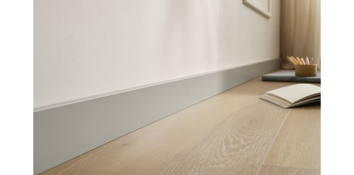 Плінтус Arbiton Fortino 80 №02 Світло сірий (80*16*2200мм)