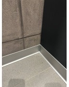 Плінтус алюмінієвий накладний Best Deal 3 срібло анадоване (3/80/2,5 м)