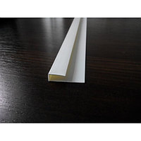 1 Стартовый профиль  Decomax снежный 100 Р-1 (8мм) (120м.п./уп) (6м.п./шт) ПВХ