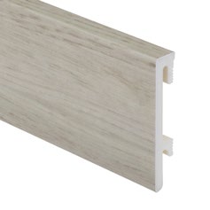 Плінтус Salag Bravo Dacota Oak в плівці (80 mm*16 mm*2400 mm)