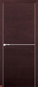 Двері міжкімнатні модель CL4 (60,70,80,90) ПВХ+молдинг