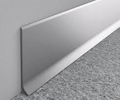 Плінтус алюміній Cezar CO 100 W-AL-LP  (100*10*2500)