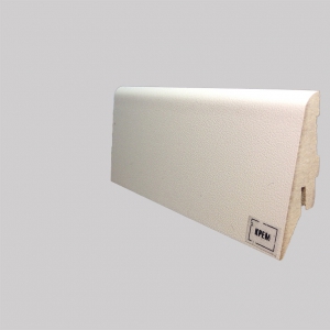 Плінтус МДФ Супер Профіль h 55 Кремовий ПП1255 (2800х52х19мм) (19шт/уп/17,9кг)