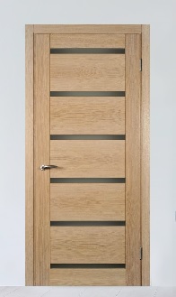 Двері Fado Касабланка 301 венге (800х2000мм.) шпон скло (3 петлі)