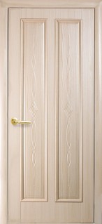 Дверне полотно Новий стиль Стелла ясень (900*2000) ПВХ De Luxe глухая