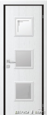 Двері Rodos Spirit зі склом (0,80х2) слонова кістка