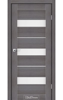 Дверне полотно MEXICO StilDoors Дрим вуд (800*2000) ПВХ, стекло сатин