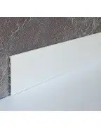 Плінтус алюмінієвий накладний Best Deal 8 Білий (8/60/2,5 м)