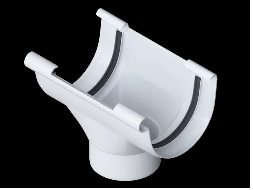 Водосточная система Альта Профиль воронка белая ПВХ (125мм/д.95мм)(10шт/уп)