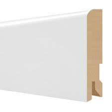 Плінтус Cezar MDF білий (80*13*2200)