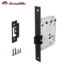 Механизм Armadillo LH 721-50 WC (пластик) BL чорний 70 мм Box (прям.)