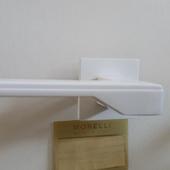 Дверные ручки Morelli Exclusive KUB MH-49 W-S6 ЦАМ белый