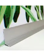 Плінтус алюмінієвий накладний Best Deal 6 срібло анадоване (6/30/2,7 м)