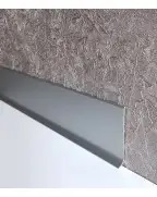 Плінтус алюмінієвий накладний Best Deal 3 срібло анадоване (3/60/2,5 м)