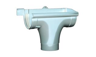 Лійка правий Profil (007 P) білий Д 130 (16 шт.)