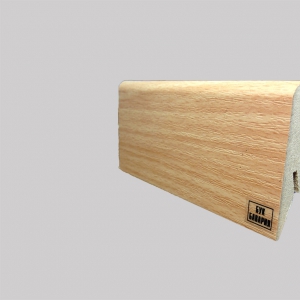 Плінтус МДФ Супер Профіль h 55 Бук Баварія ПП1255 (2800х52х19мм) (19шт/уп/17,9кг)