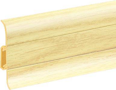 131-154 Плінтус 2,5 м.. Цезар № 154 (пластик) (56мм)