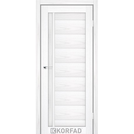 Двери Korfad Florence FL-06 РР белая мадрина 800*2000 сатин белый