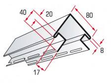 Сайдинг Альта Flex зовнішній кут жито (3,05м.п./Шт) (5шт/уп)