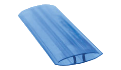 Профиль НР -8мм соединительный прозрачный 6м