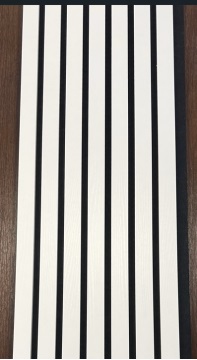 Панно из декоративных реек  ТМ Flloor Decor (40х16х2750мм) ясень жемчужный (кмпл 6шт)