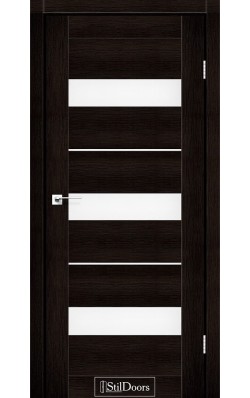 Дверне полотно MEXICO StilDoors Венге премиум (800*2000) ПВХ, стекло сатин