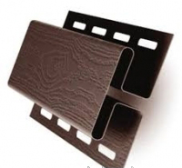 Софіт Boryszew сполучний профіль (3,81 м.п./шт) коричневий (22шт/уп)