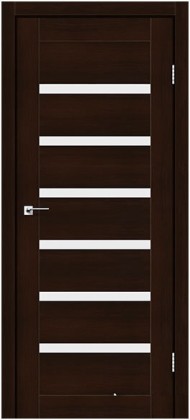 Дверне полотно FLORIDA StilDoors Каштан (800*2000) ПВХ, стекло сатин