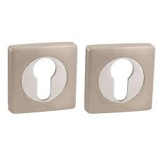 Накладка AJAX під циліндр ET JK SN/CP-3 матовый нікель/хром