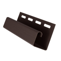 Софит Boryszew J-профиль (3,81м.п./шт) шоколадный (BRAZ CZEKOLADOWY) (40шт/уп)