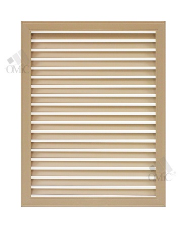 Решітка радіатора 300х600 бежева