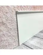 Плінтус алюмінієвий прихованого монтажу Best Deal Білий 7/40 (2,5м)