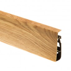 Плінтус ПВХ Hi Line Prestige Cezar Матовый №135 Дуб Класичний (74*22*2500)