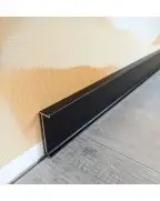 Алюмінієвий плінтус для підвісної установки Best Deal Black 2/50 (3 м) Профіль Центр