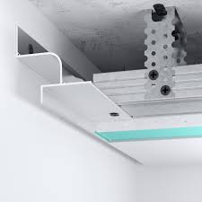 Профіль тіньового шва з LED для стелі 22*36*3000 АПШТ 21