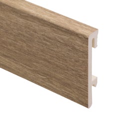 Плінтус Salag Bravo Aria Oak в плівці (80 mm*16 mm*2400 mm)