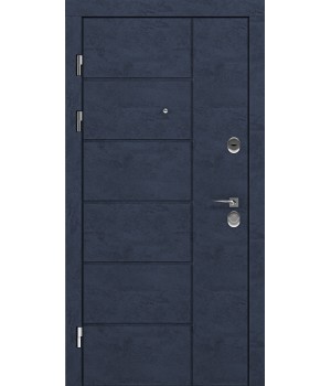 Двері вхідні Родос Line LNZ002(МДФ/МДФ) (880.960х2050)