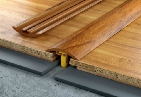 Порог Salag Cirrus ПВХ C32 (32*1860мм) 01 Бук разноуровневый перепад 3-7мм (10шт/уп)