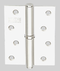 Петля Linde  H - 100 L White (100*75*2,5мм) левая белая (1 петля в уп)