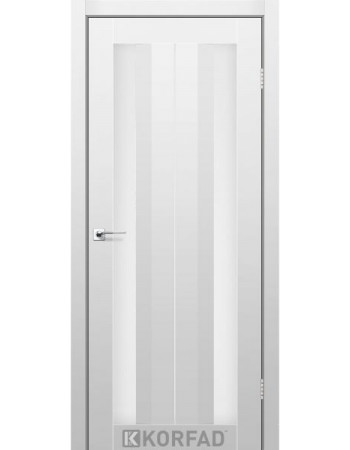 Двери Korfad Aliano AL-01 Super Pet серая 800*2000 сатин белый