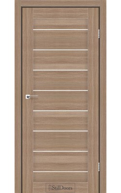 Дверне полотно TANZANIA StilDoors Ольха классическая (800*2000) ПВХ, стекло сатин